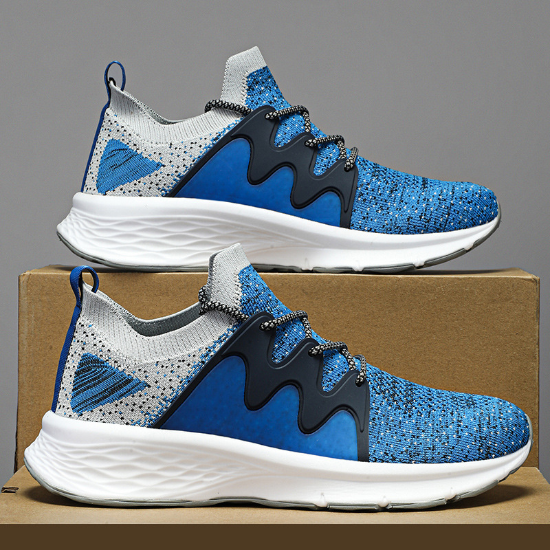 2024 nuevo verano transpirable delgado deportes casuales juveniles zapatos de malla para hombres
