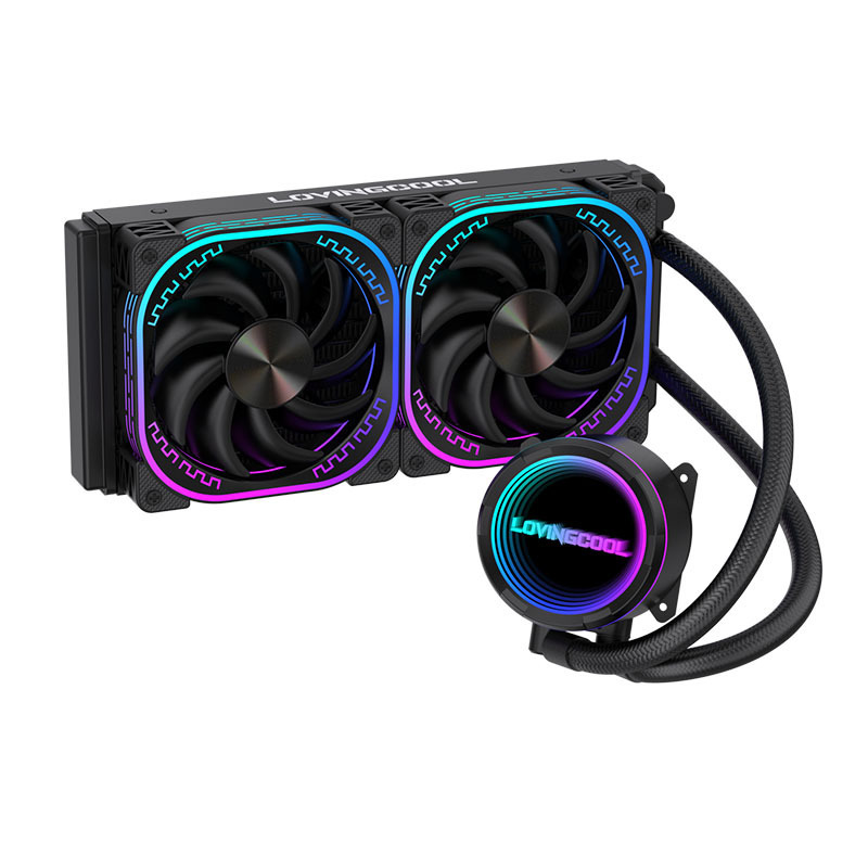 クロスボーダー 360 オールインワン水冷ラジエーター アビスミラーポンプヘッド ARGB 水冷シャーシ冷却 pwm240 水冷|undefined