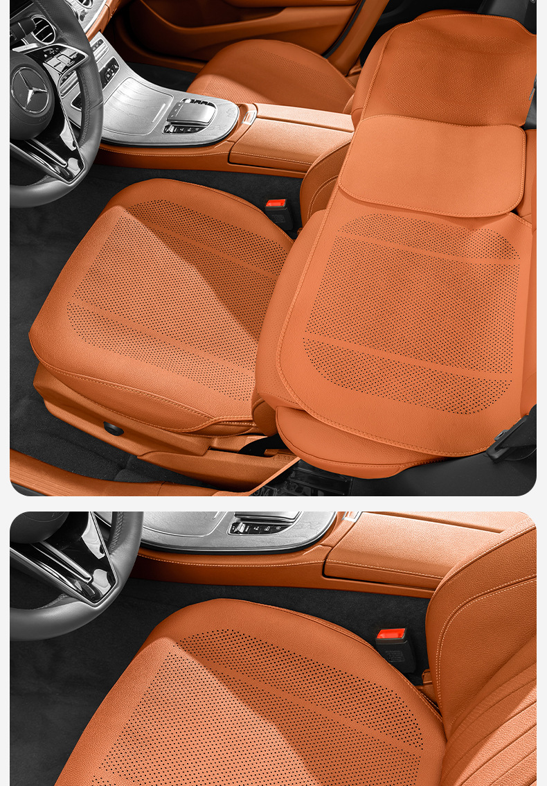 Suitable for Leapmotor Car Seat Cushions C10/C01/C11/C16/B10 Breathable All-Season Car Seat Cushion Full-Cover Seat Cover