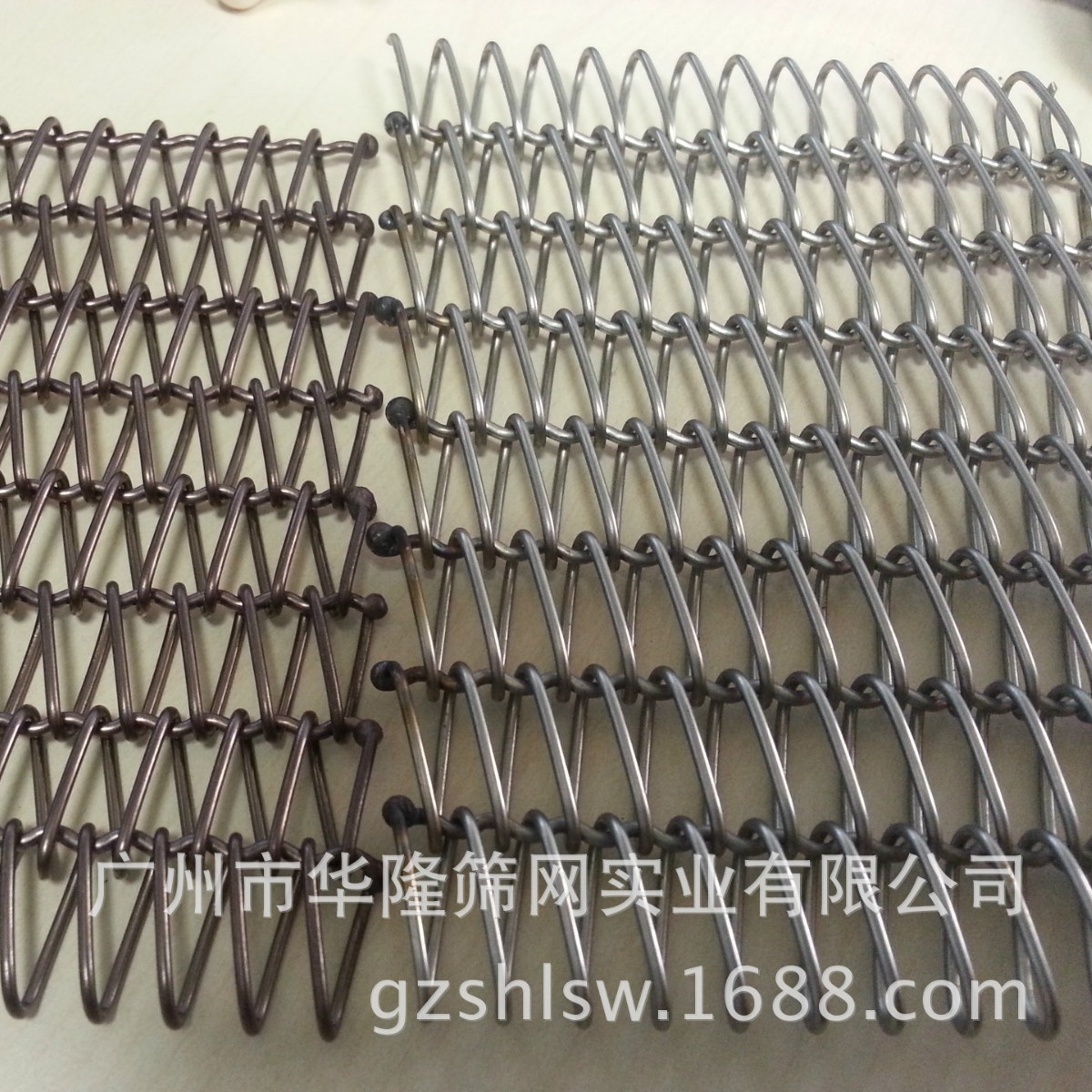 供应不锈钢输送网链条式网带商用流水线输送带钢丝网铁丝网传送带