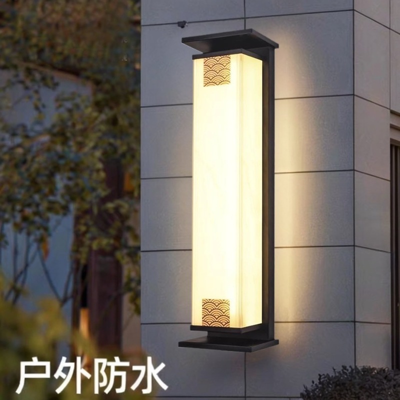 现货户外防水太阳能壁灯市电福别墅庭院大门酒店大门柱商铺外墙灯|undefined