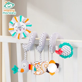 Подвеска Happy Monkey на кроватку скандинавский стиль