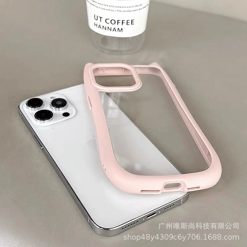 Apple, совместимый чехол для телефона, акриловый милый бренд, iPhone 14, интернет-звезда