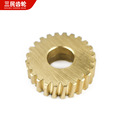 厂家供应 铜蜗轮蜗杆 减速机蜗轮 机械设备配件铜涡轮 沙铸铜蜗轮