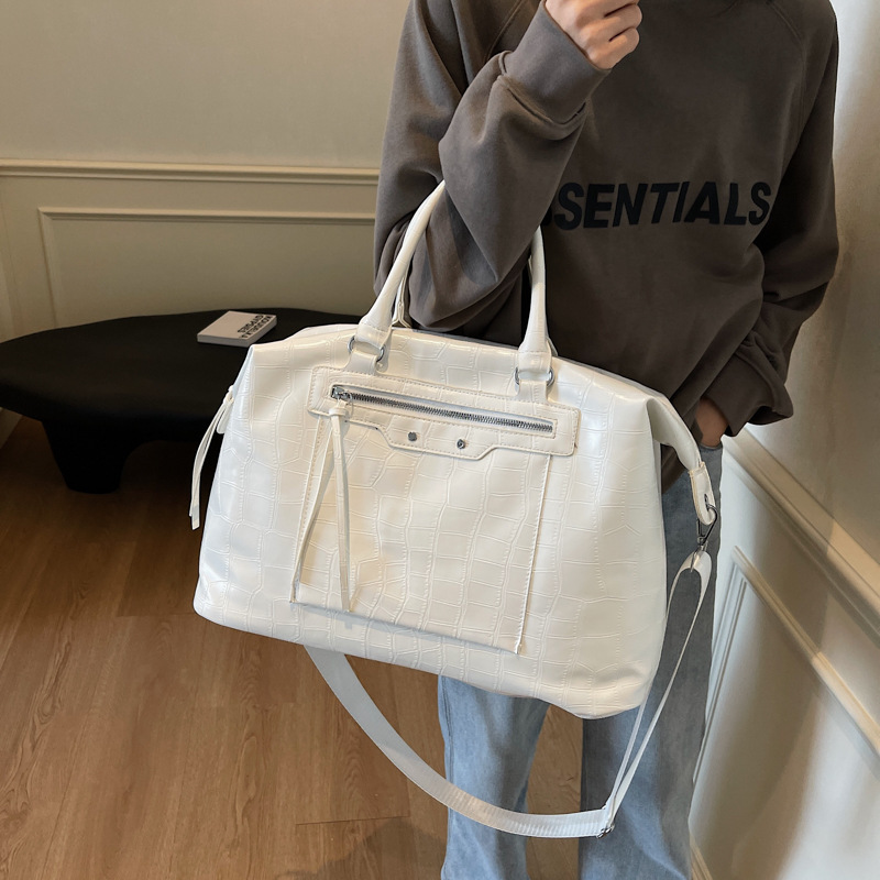 Fitness Bag Casual Tote Women's 2024 New Large Capacity Portable Crossbody Bag Travel Bag Shoulder Bag