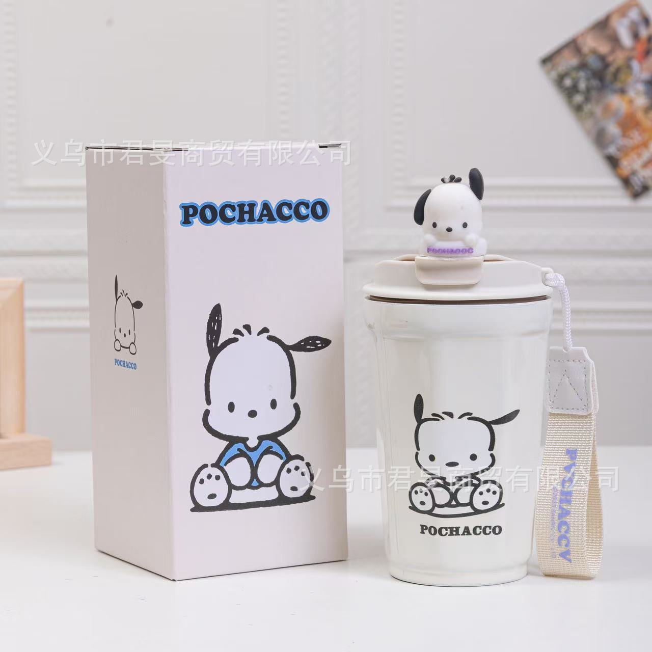 Taza Termo transfronteriza de acero inoxidable 304 para niñas pequeñas y niños, taza Sanrio, taza de café, taza de agua para estudiantes, taza para beber