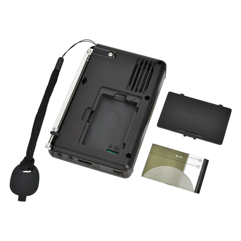 Пожилой портативный FM-карта Внешний Bluetooth MP3 рекордер воспроизведения USB цифровой дисплей зарядки музыкальный плеер