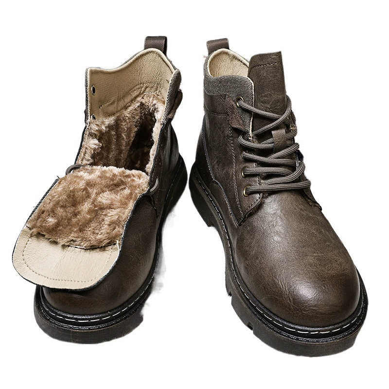 Martens, зимние высокие ботинки в английском стиле, скальные ботинки для отдыха