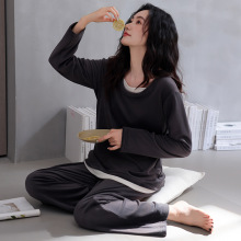 睡衣女秋冬季2025年新款珊瑚绒加绒保暖套装冬天薄绒海岛绒家居服