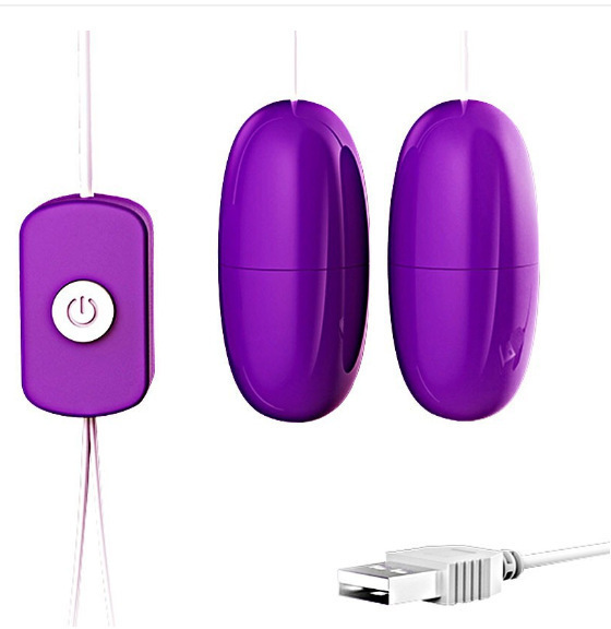 Lele usb double vibrator [Purple]]