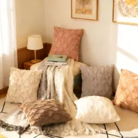 靠垫/抱枕;餐垫、餐巾;茶巾