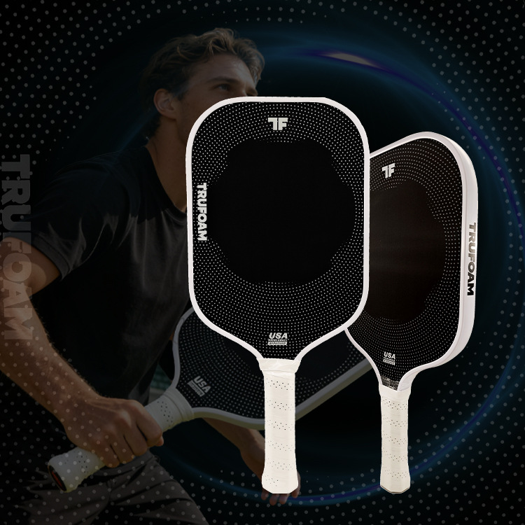 Trufoam Heat-Pressed Full Foam Epp Core Pickleball Racket Toray T700 Carbon Fiber Pickleball