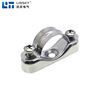 linsky Lingtian Stainless Steel 304 Yuanbaoka Saddle card KBG Tube clip Bracket fixed Ming Zhuang Tube clip