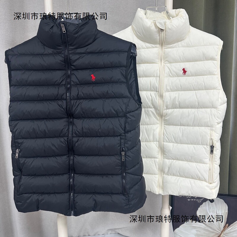 Cross-Border Trendy New Style Women's Embroidered Warm Stand-Collar Casual Versatile Vest