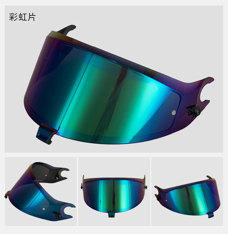 Motorcycle Helmet Spartan Gt Lens Compatible with Spartan Gt-Pro/Spartan-Rs Accessory Lenses