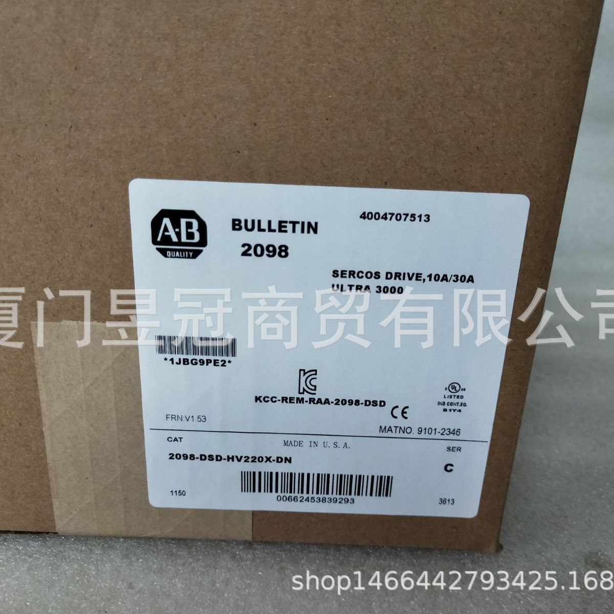 原装进口AB罗克韦尔伺服驱动器2098-DSD-HV220X-DN全新顺丰包邮出