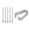 Pen tip gray 5pcs + clip 1pcs