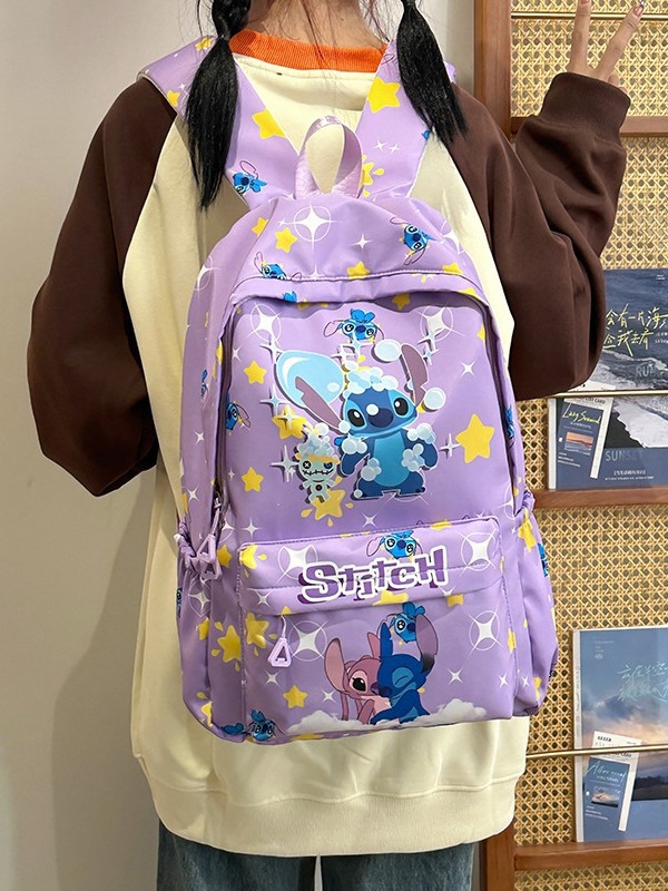 Nueva caricatura Stitzi kindergarten mochila linda mini mochila de alto valor bolsa para niños de viaje al aire libre