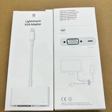 �m��iPhone iPad  Lightning to VGA Adapter�O���DVGA�D�Ӿ�ͶӰ