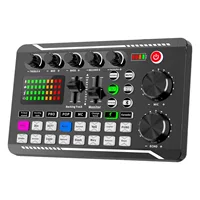 Звуковая карта f998 с микрофоном bm800 подходит для трансграничных продуктов, поддерживает многоплатформенное использование