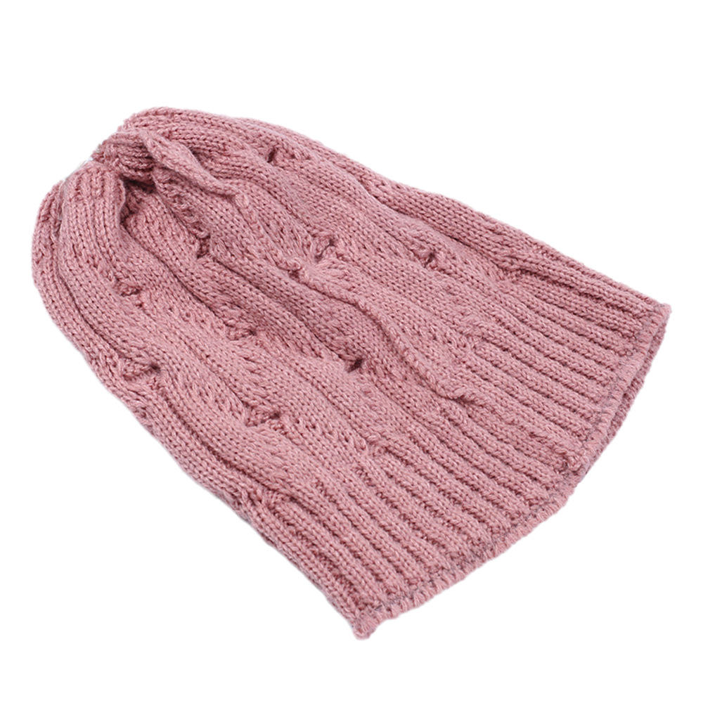 Gebreide muts voor dames warme wintermuts voor herfst_voghion.com