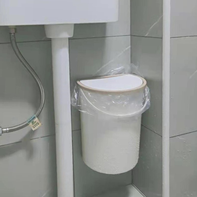 Wall-Mounted Trash Can Kitchen Toilet with Lid Bathroom Hanging Bathroom Toilet Trash Can Leak-Proof and Odor-Proof Wall-Mounted Trash Can Kitchen Toilet with Lid Bathroom Hanging Bathroom Toilet Trash Can Leak-Proof and Odor-Proof