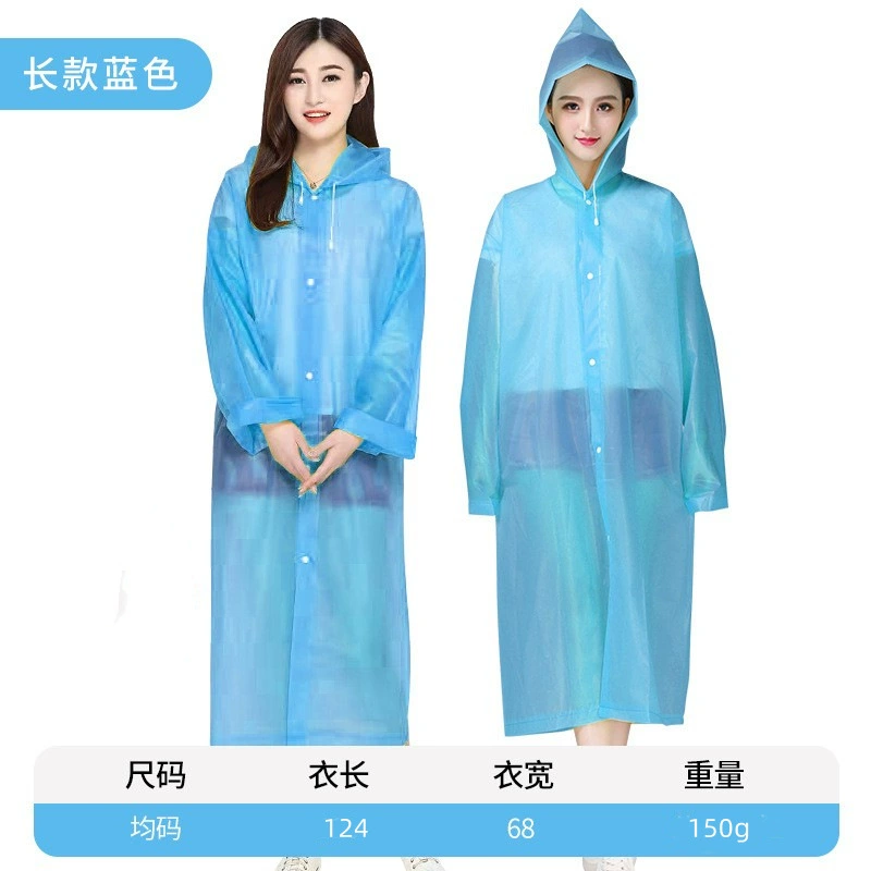 Travel raincoat for children and adults for men and women for hiking, increased thickness, 150 gram