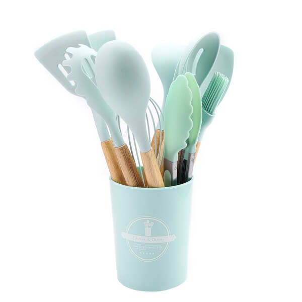 Household wooden handle high temperature resistant kitchenware…