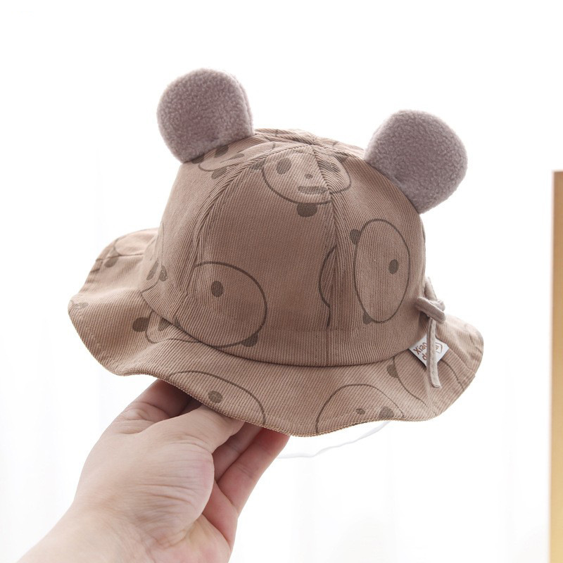 Sombrero de bebé primavera y otoño delgado bebé hombre lindo recién nacido pequeño mes de edad fuera pescador sombrero sombrero de sol invierno