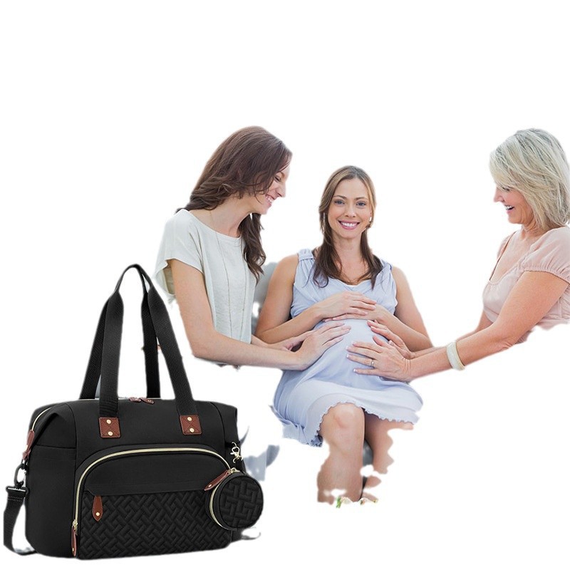 Nuevo bolso de mamá con chupete, pañal, bolso, correa para el hombro, bolso para pañales, bolso para bebés, bolso para pañales