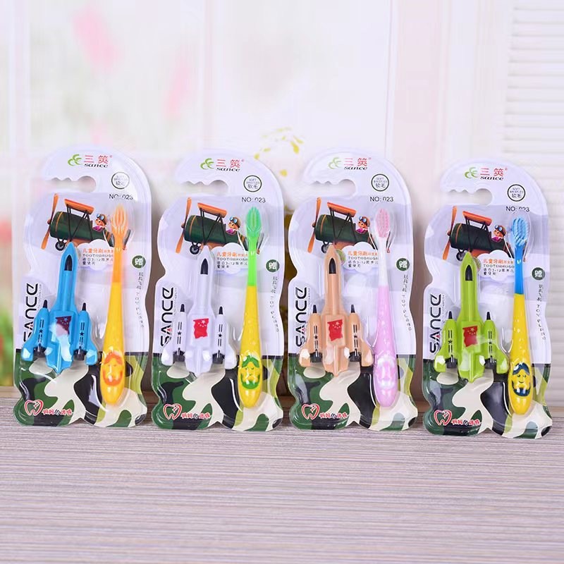 46 cepillo de dientes para niños cepillo de dientes de pelo suave ultra fino cepillo de dientes juguetes cepillo de dientes limpio anti-carias cepillo de dientes para bebés Yiwu productos pequeños