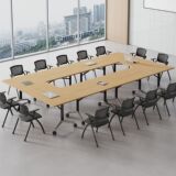 Мобильный складной конференц-стол, учебный стол, полосовой стол, длинный конференц-стол, длинный стол, маленький конференц-стол, современный простой