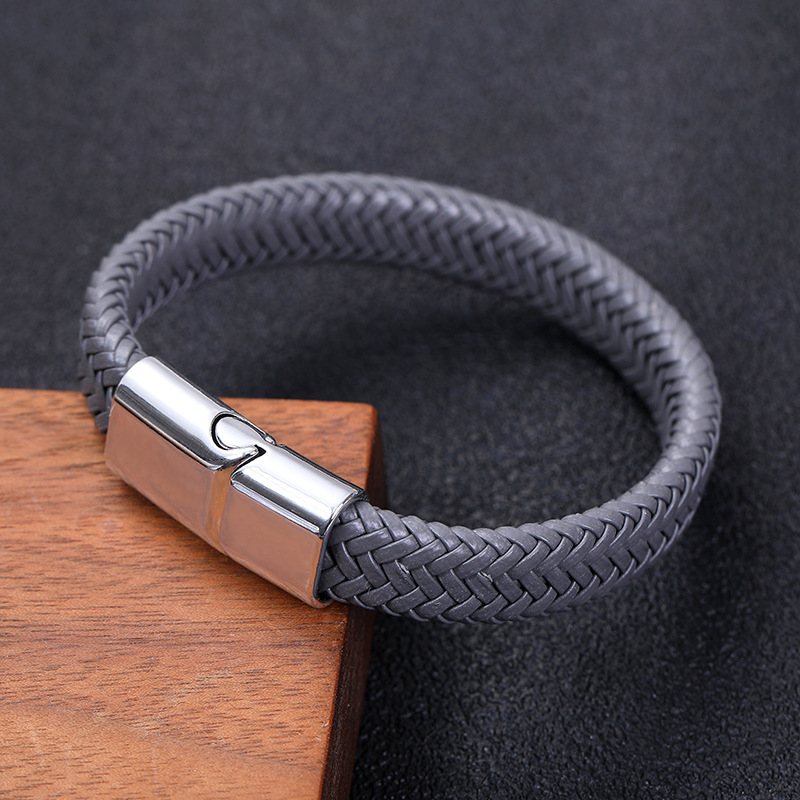 retro woven magnetic bracelet