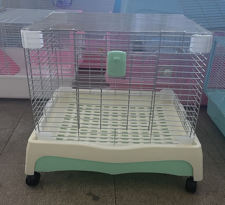 中号抽屉兔笼白色