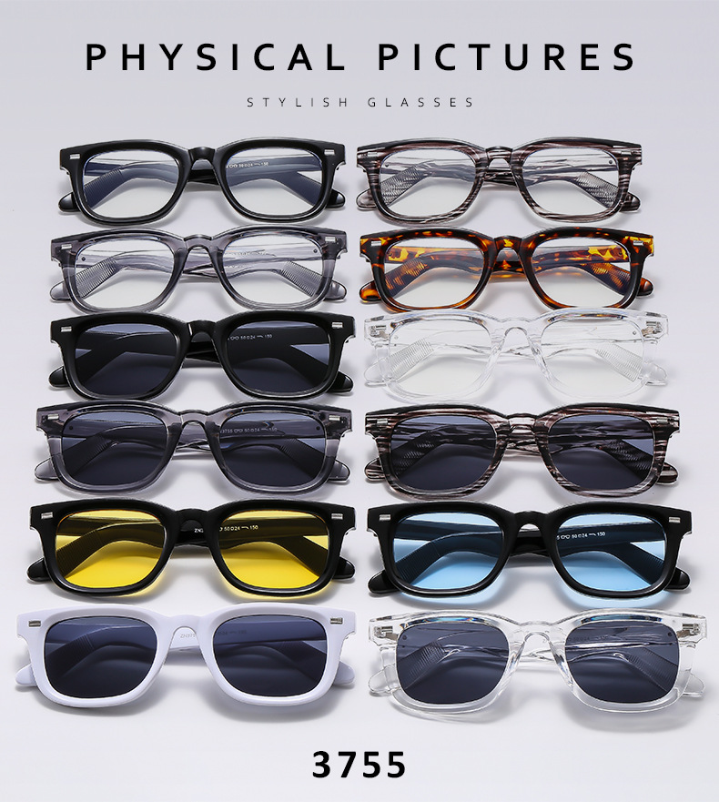 Cycling Eyewear Square Frame Anti Blue Light Glasses For Driving_voghion.com