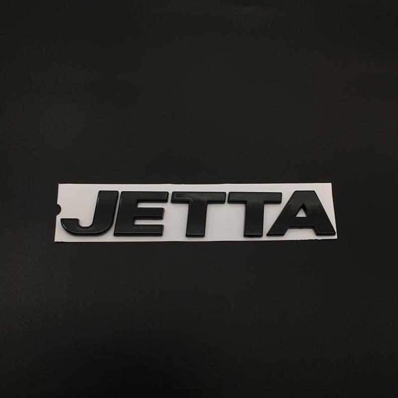 Suitable for Old Jetta Models, Modified Rear Logo, New Jetta Rear Lettering Decoration Sticker, Letter Emblem, Rear Emblem, Black