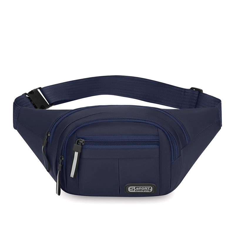 Bolso deportivo de moda para hombres, nuevo bolso de hombro al aire libre, bolso de pecho de bicicleta de gran capacidad