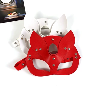 Sexy Cat Mask Half Handmade Half Machine Made for Halloween Party