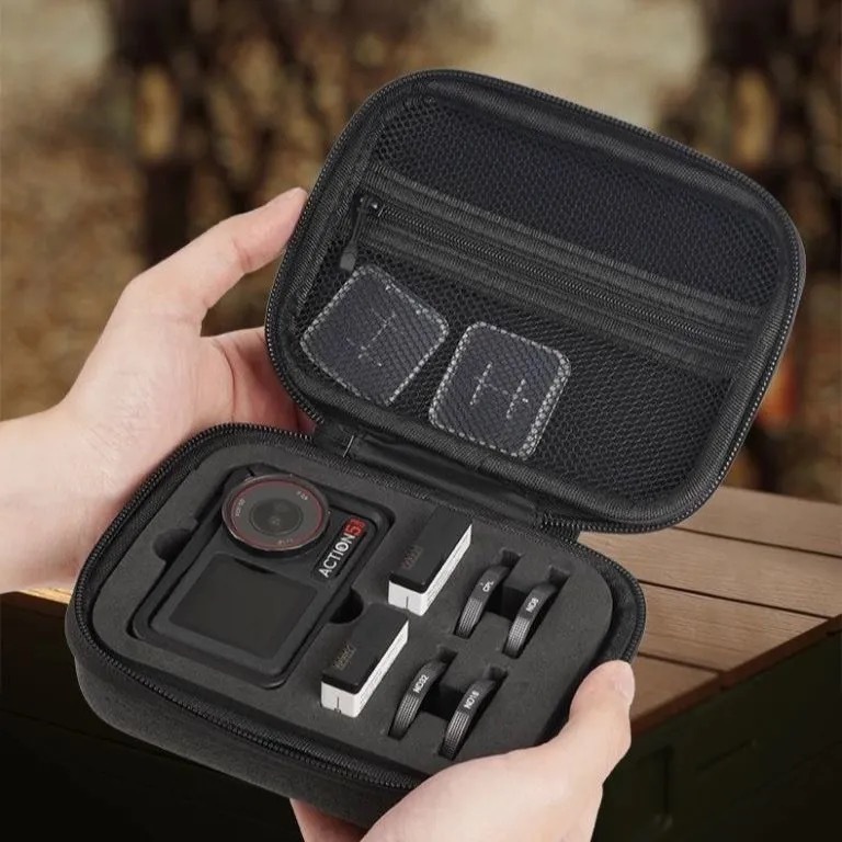 DJI大疆Action5 Pro/4/3スポーツカメラ収納バッグ転倒防止防水携帯保護カバー|undefined