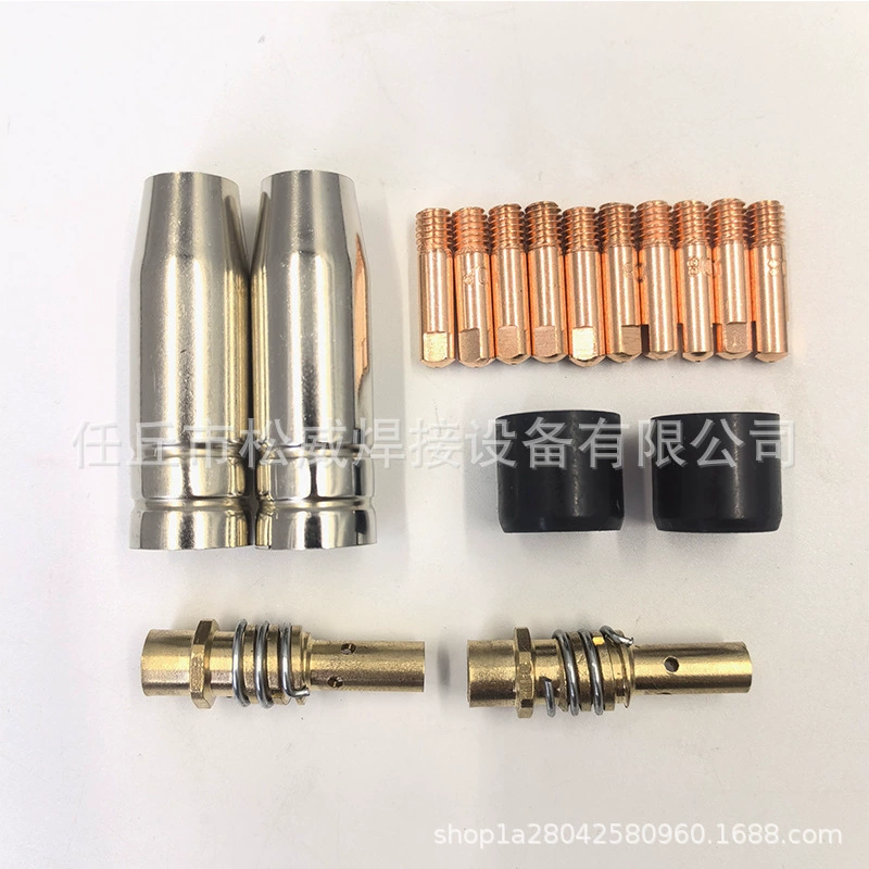 Binzer пневматическая сварка MB15AK MIG Сварочные аксессуары проводящий мундштук защитное сопло штанги 20 шт.