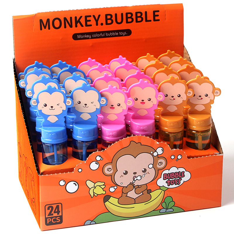 Palo de burbujas de dibujos animados para niños, juguetes de agua de burbujas, regalos de jardín de infantes, niños, bebés, niñas, suplementos, accesorios de fotografía