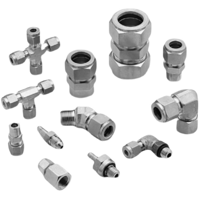 美国世伟洛克SS-10M0-6-4管接头直通10mm x1/4 in卡套管外径现货