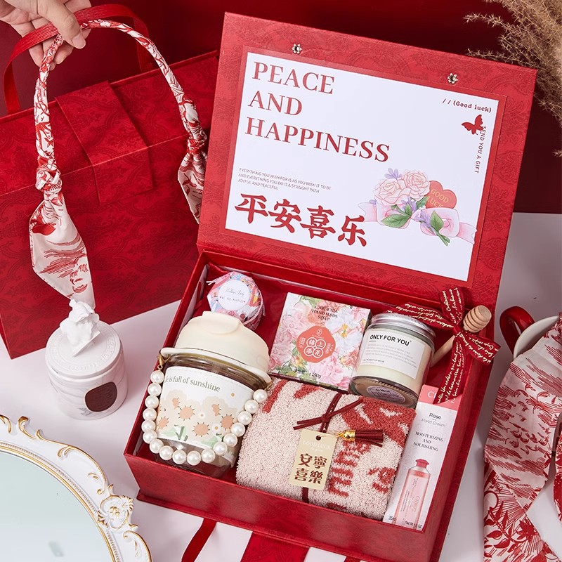 伴手禮女伴娘禮盒結婚回禮高級感實用教師節禮品閨蜜中秋節禮物