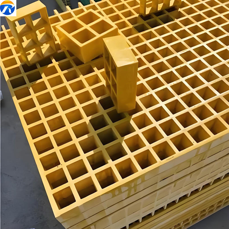 玻璃钢格栅洗车房地格栅树篦子工业污水池盖板鸽舍漏粪网格板