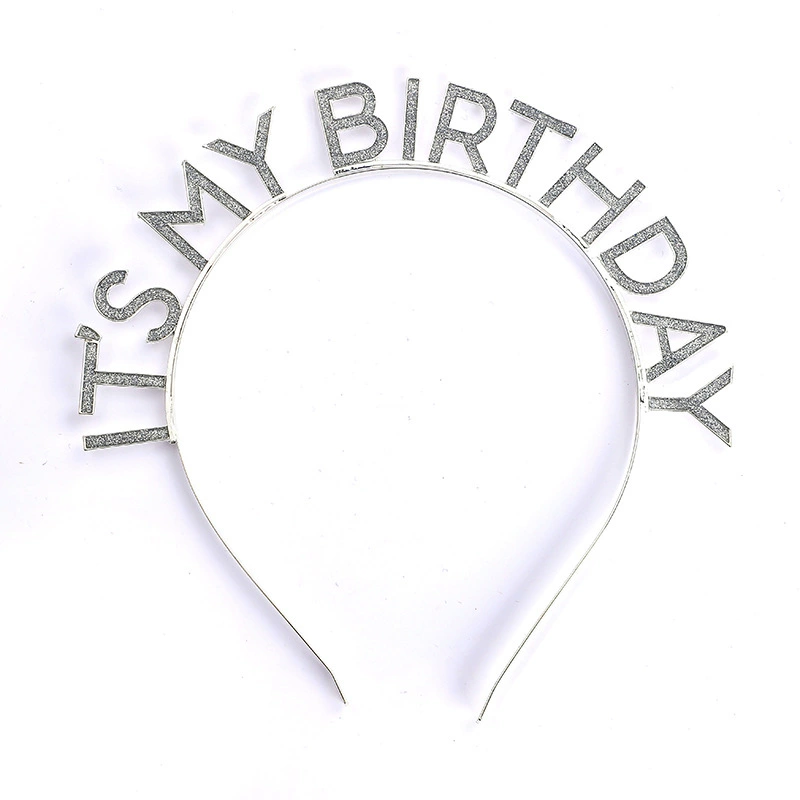 Праздничная повязка на голову IT'S MY BIRTHDAY, отметка молнии, радужная повязка на день рождения, корона тиара
