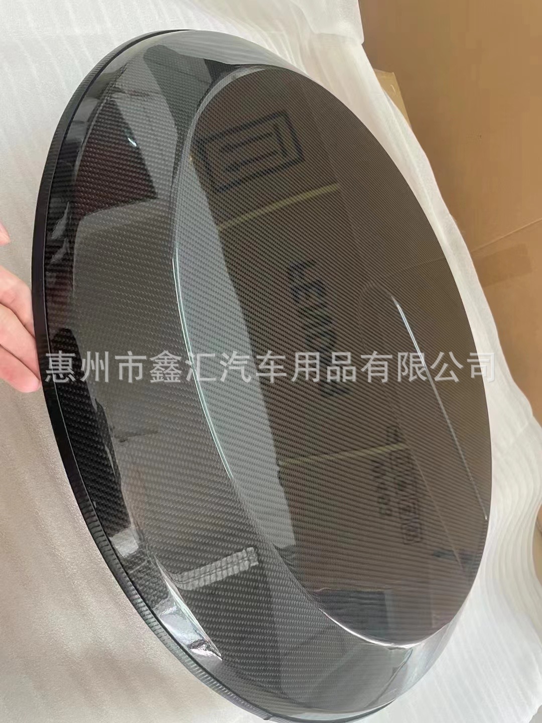 Suitable for Mercedes-Benz Large G-Class G500G63G400G450G350 Modified Carbon Fiber Spare Tire Cover Spare Tire Cover Ring Frame