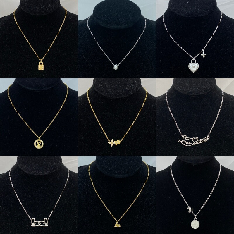 Luxury European and American Cross-Border Fashion Versatile Necklace with a High-End Feel, Unique Design, Classic and Stylish Women's Necklace Luxury European and American Cross-Border Fashion Versatile Necklace with a High-End Feel, Unique Design, Classic and Stylish Women's Necklace