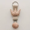 Apricot color (with a hole wooden cap) [Khaki (wave dot) crown]