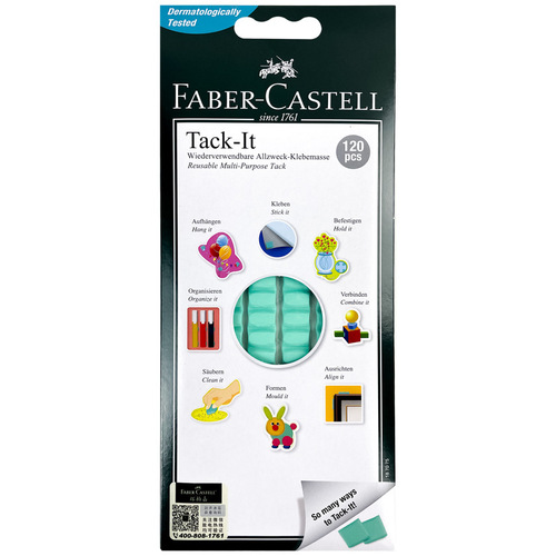 Germany imported Faber Garbo adhesive clay blue nail-free adhesive traceless double-sided adhesive double-sided adhesive decorative mud glue spot sticky
