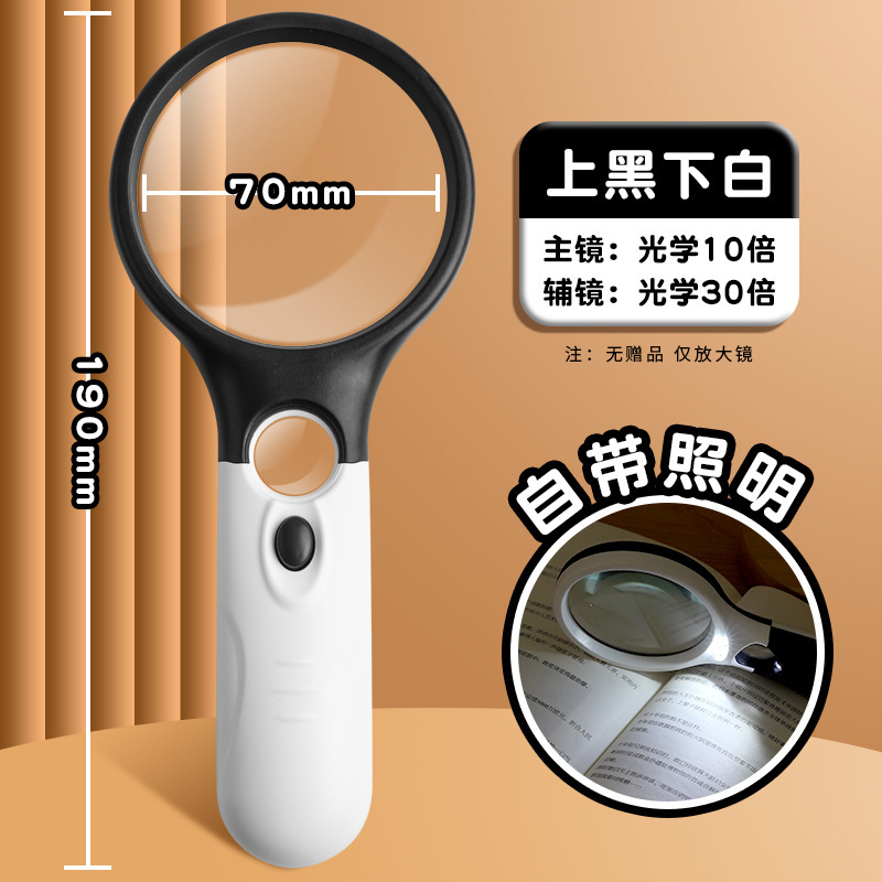ドイツの30倍のルーペは落とし防止の規格品の子供の老人専用の携帯は本を読んで高清の老眼鏡を読みます。|undefined